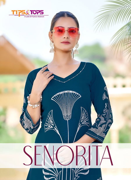 Senorita By Tips & Tops German Rayon Co Ord Set Orders In India